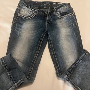 Miss Me Women's Dark Blue Boot Cut Jeans